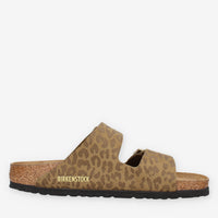 Birkenstock 1030586 Arizona BS Sandali scalzati bassi leo khaki (calzata stretta)