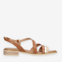 Nero Giardini E513422D-453 Sandali bassi cuoio da donna