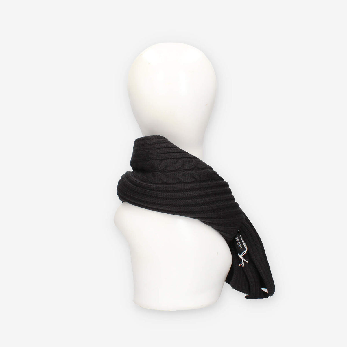 Guess AW5383-POL03-BLA KNITTED SCARF