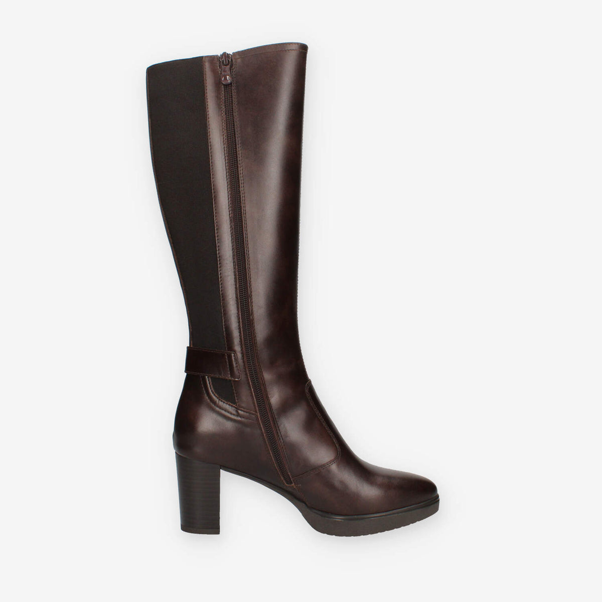 Nero Giardini I514601D-300 Stivali testa di moro da donna con tacco