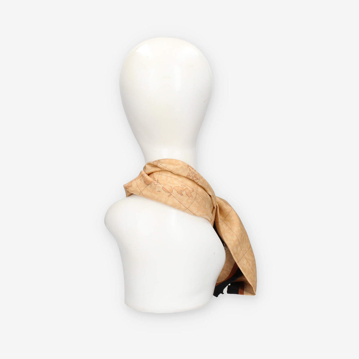 Alviero Martini Prima Classe K3148-ALOE-0001 Foulard rettangolare nero e Geo Classic