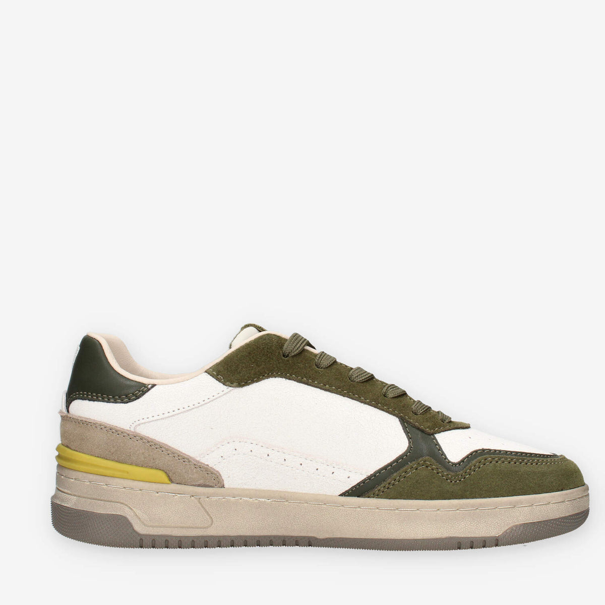 Victoria 8800125-KAKI Sneakers bianche e verdi da uomo