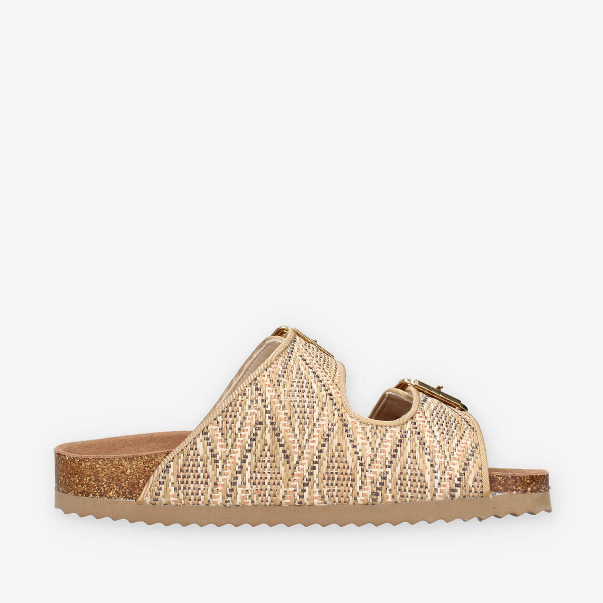 Colors of California HC.BIO609-NAT Sandali scalzati beige da donna