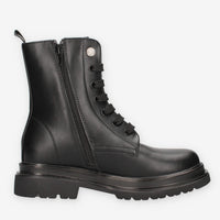 Asso AG-17635-BLACK Anfibi da ragazza neri