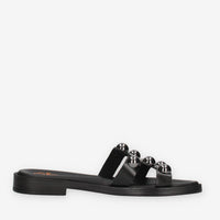 Porronet 3229-NEGRO Sandali scalzati neri da donna