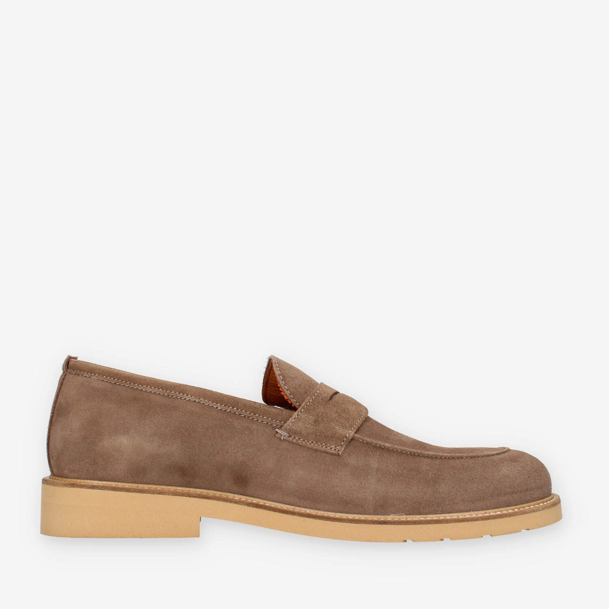 Exton 5176-CAM-TAUPE Mocassini taupe da uomo
