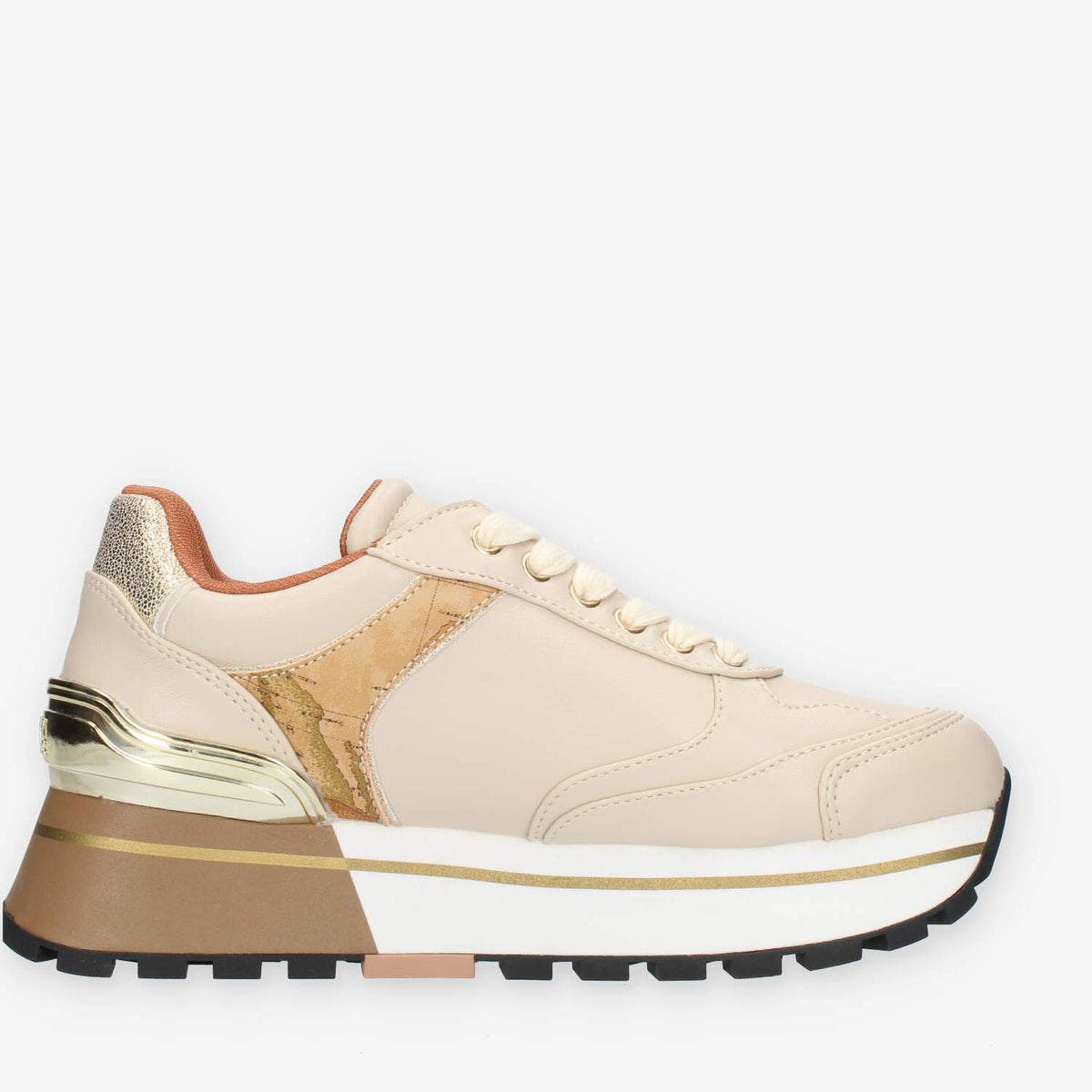 Alviero Martini Prima Classe Sneakers beige e Geo Classic