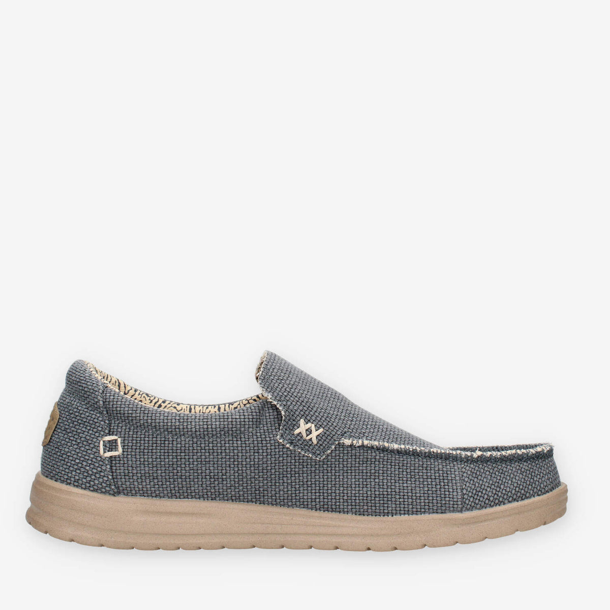 Hey Dude HD.40124-4NL Mikka Braided Slip On blu da uomo