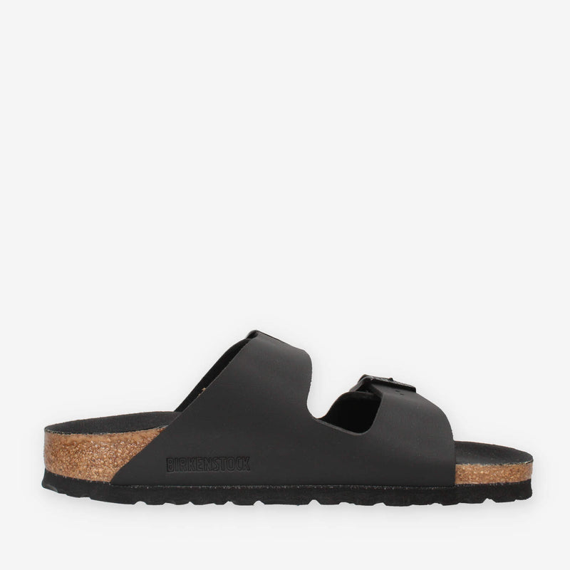 1019069-TRIPLES-BLACK Birkenstock Arizona BS Sandali scalzati bassi neri (calzata stretta)