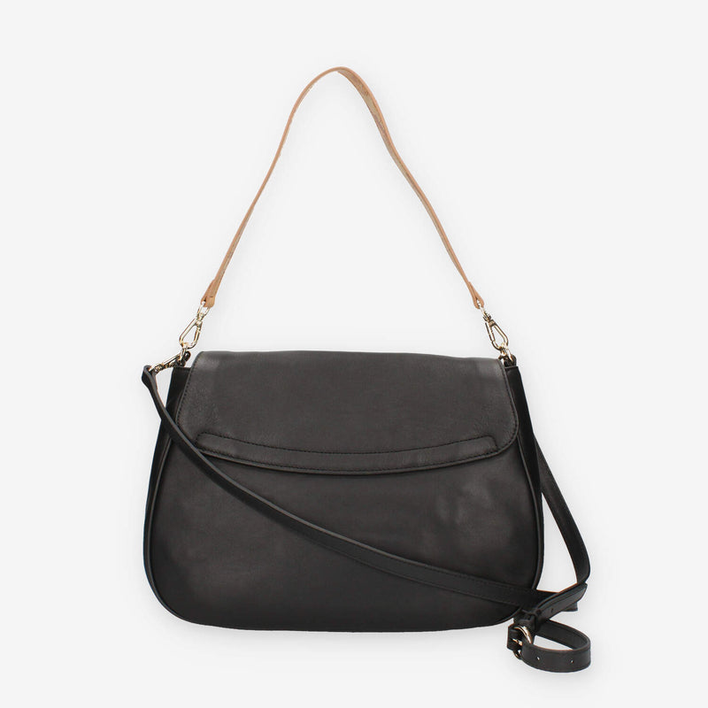 Alviero Martini Prima Classe LLD54-M631-0001 Borsa a tracolla nera e Geo Classic