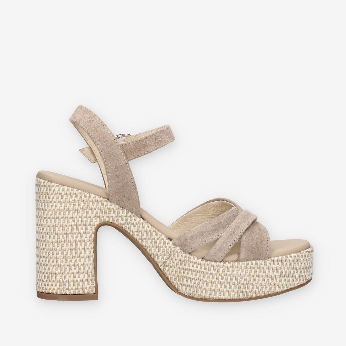 Nero Giardini E616070D-451 Sandali taupe da donna