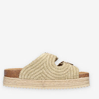 Refresh 172720-HIELO Sandali scalzati beige da donna