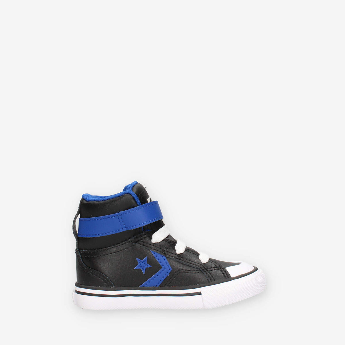 Converse A13078C Pro Blaze Strap Hi Sneakers alte nere e blu