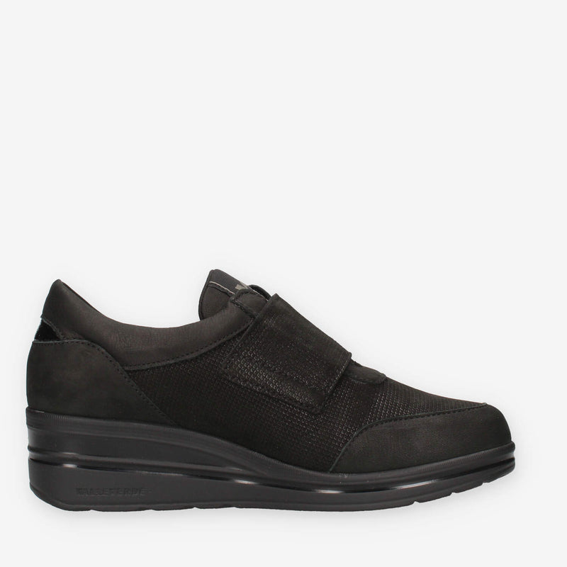Valleverde VD210F-BLACK Slip On nere da donna