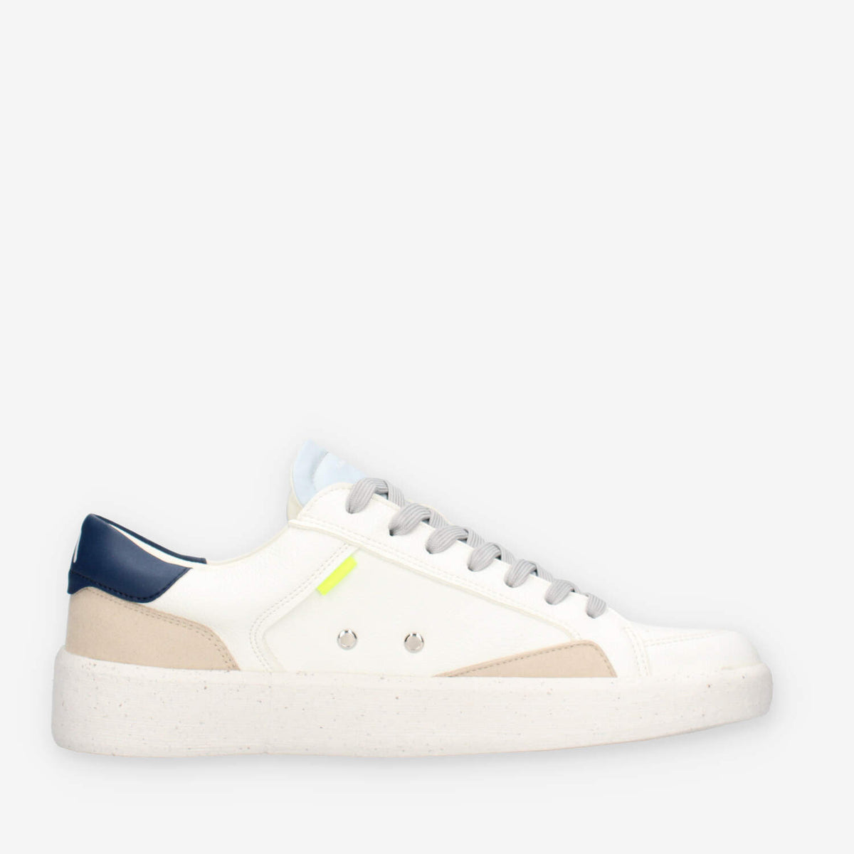 Ambitious 14323-T4748AM-W/B Sneakers bianche e blu da uomo