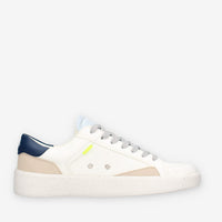 Ambitious 14323-T4748AM-W/B Sneakers bianche e blu da uomo
