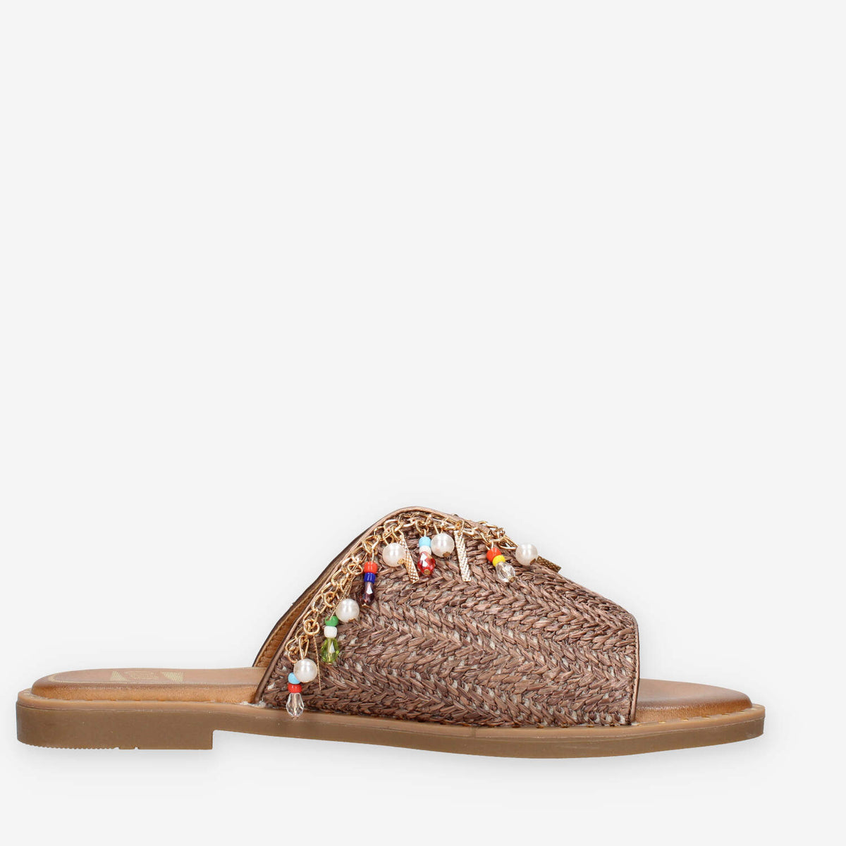 O-Joo OL61511A-028 MILEY CARRIBEAN Sandali scalzati marroni da donna