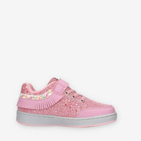 LKAA8090-CI01 Lelli Kelly Frangetta Mix Sneakers cipria con glitter