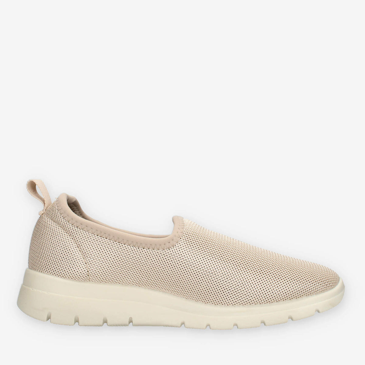 Valleverde 25352-BEIGE Slip on beige da donna