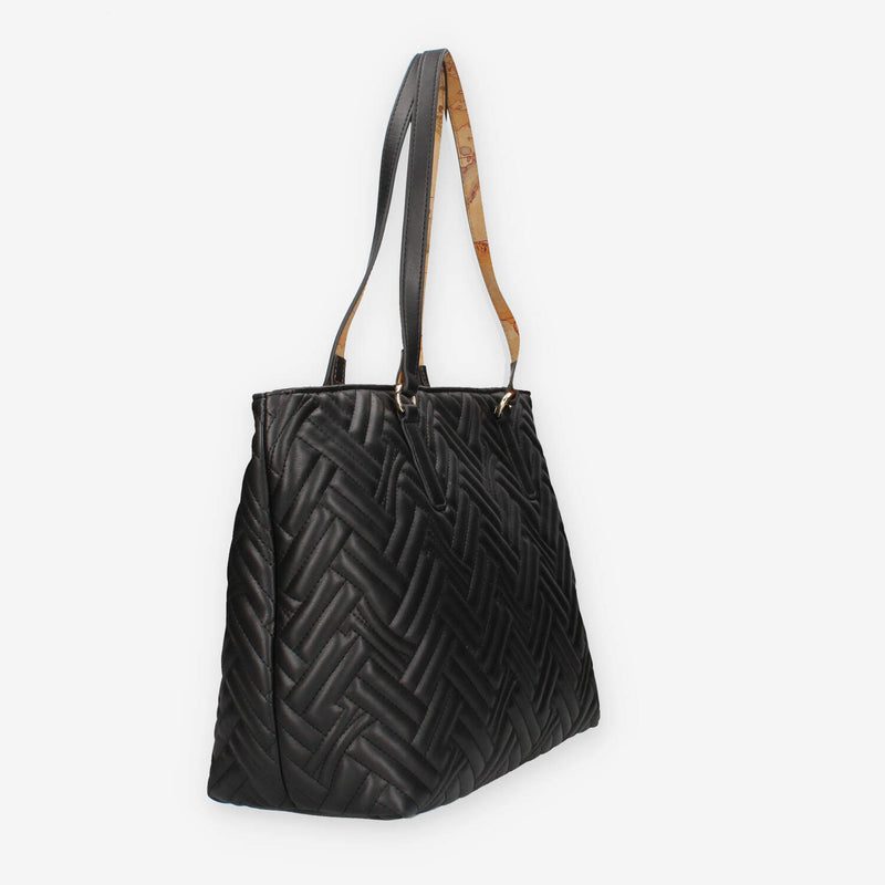 Alviero Martini Prima Classe LLD11-9143-0001 Borsa Shopping nera e Geo Classic