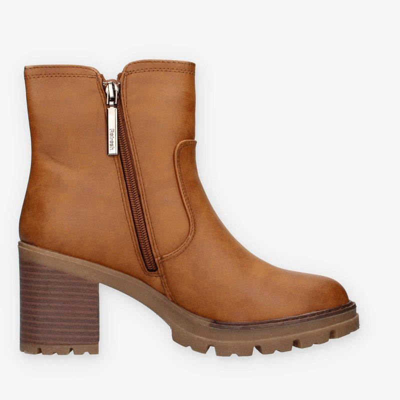 Refresh 172970-CAMEL BOTIN Stivaletti camel da donna