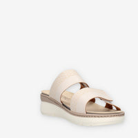 Clia Walk ESTRAIBILE653-CANAPA Ciabatte beige da donna