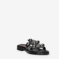 Porronet 3229-NEGRO Sandali scalzati neri da donna