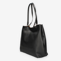 Alviero Martini Prima Classe LMLE28-9729-0001 Shopping reversibile nera e Geo Classic