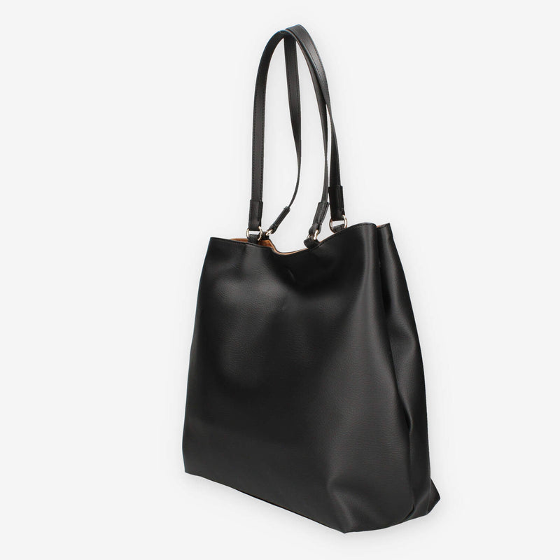 Alviero Martini Prima Classe LMLE28-9729-0001 Shopping reversibile nera e Geo Classic