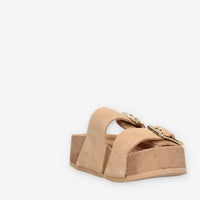 Colors of California HC.DUNE02-CAM Sandali scalzati beige da donna