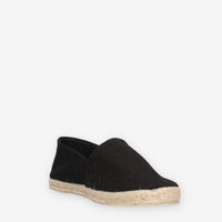 La Maison De L'Espadrille 100BOLONIA-8-NOIR Bolonia Espadrillas nere da uomo