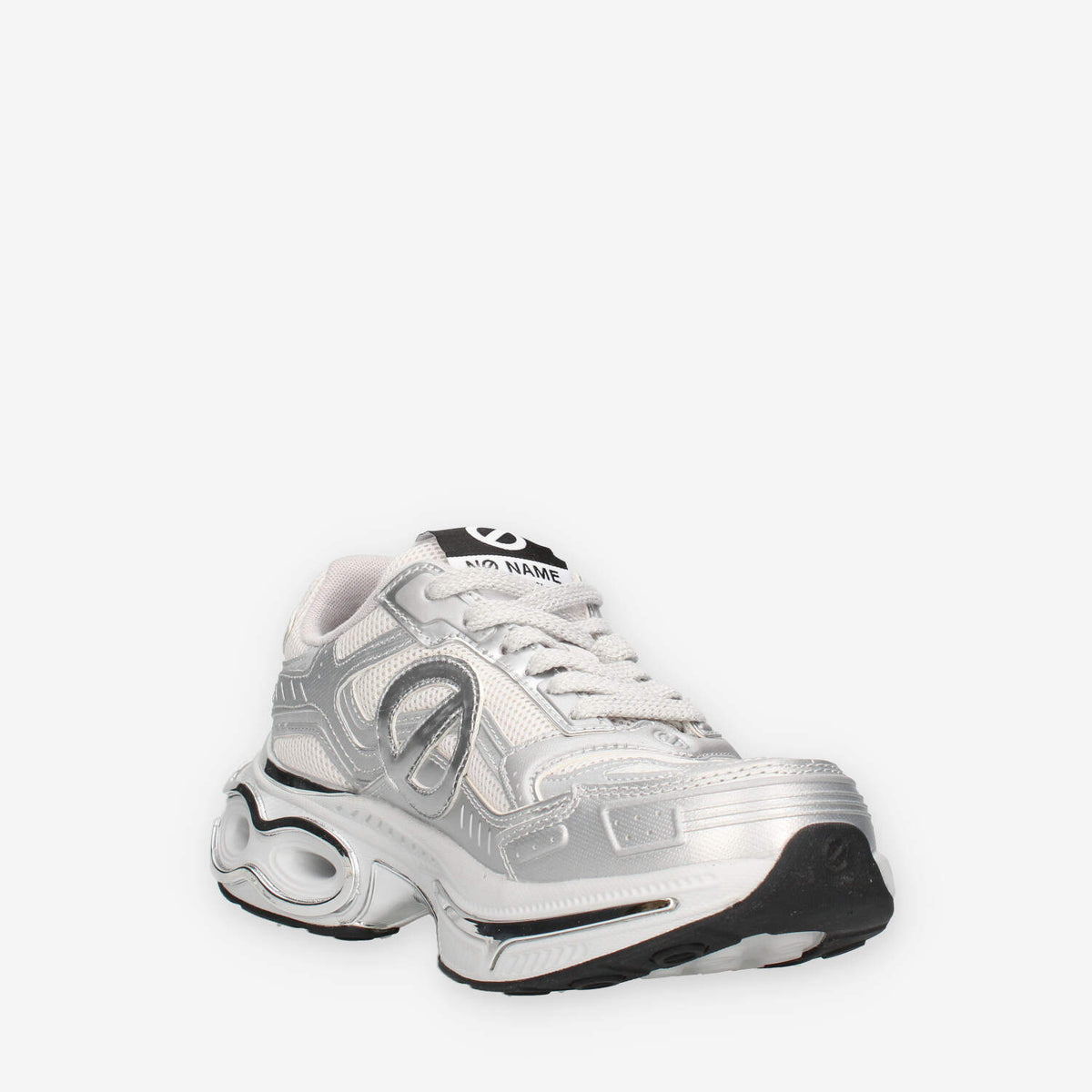 No Name UNWT-7104-AL WILLO TECH W Sneakers argento da donna