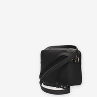 Alviero Martini Prima Classe LMLD99-9636-0001 Borsa a tracolla gommata nera e Geo Classic