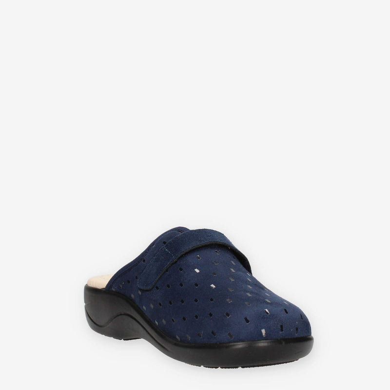 Valleverde 37304-BLU Pantofole blu da donna