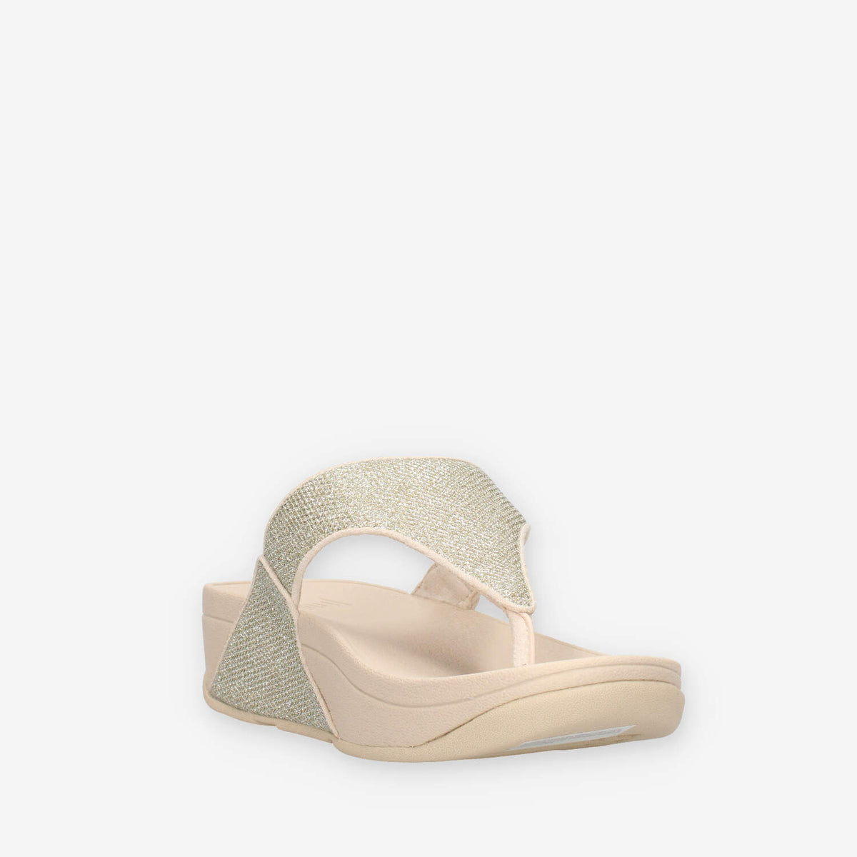 Fit Flop A4Z-675 Lulu Sandali infradito platino glitterati