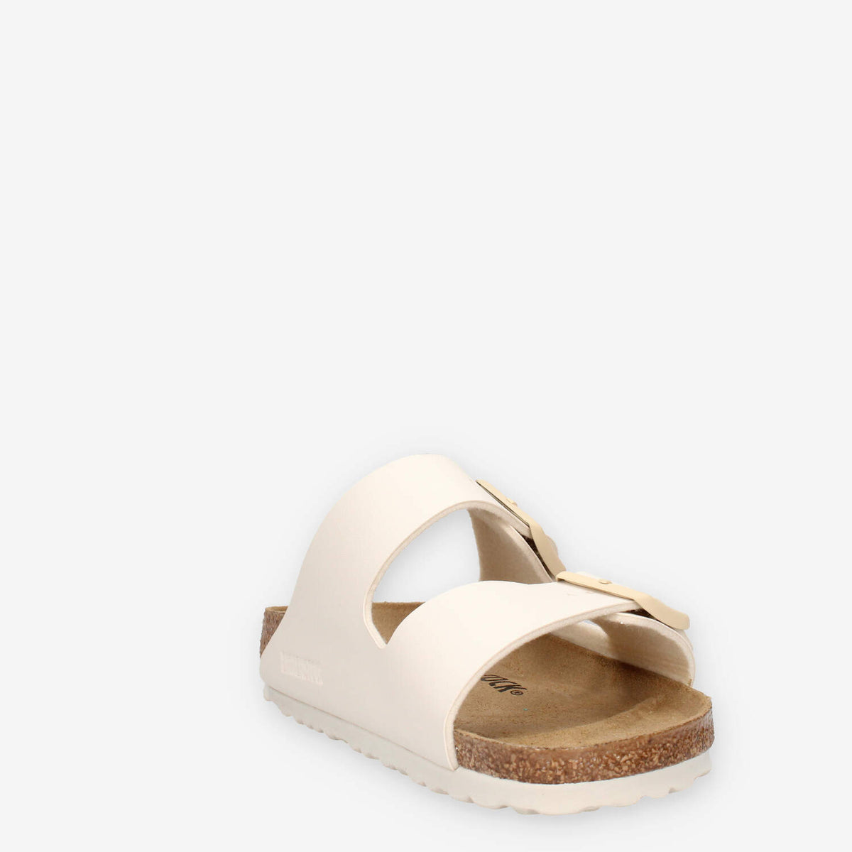 1027339-EGGSHELL Birkenstock Arizona BS Sandali scalzati bassi panna (calzata stretta)