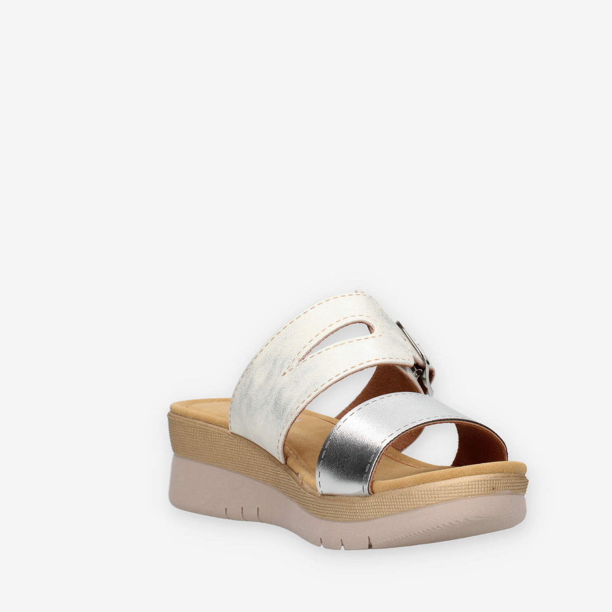 Clia Walk RERLAX16-BIANCO Ciabatte bianche da donna