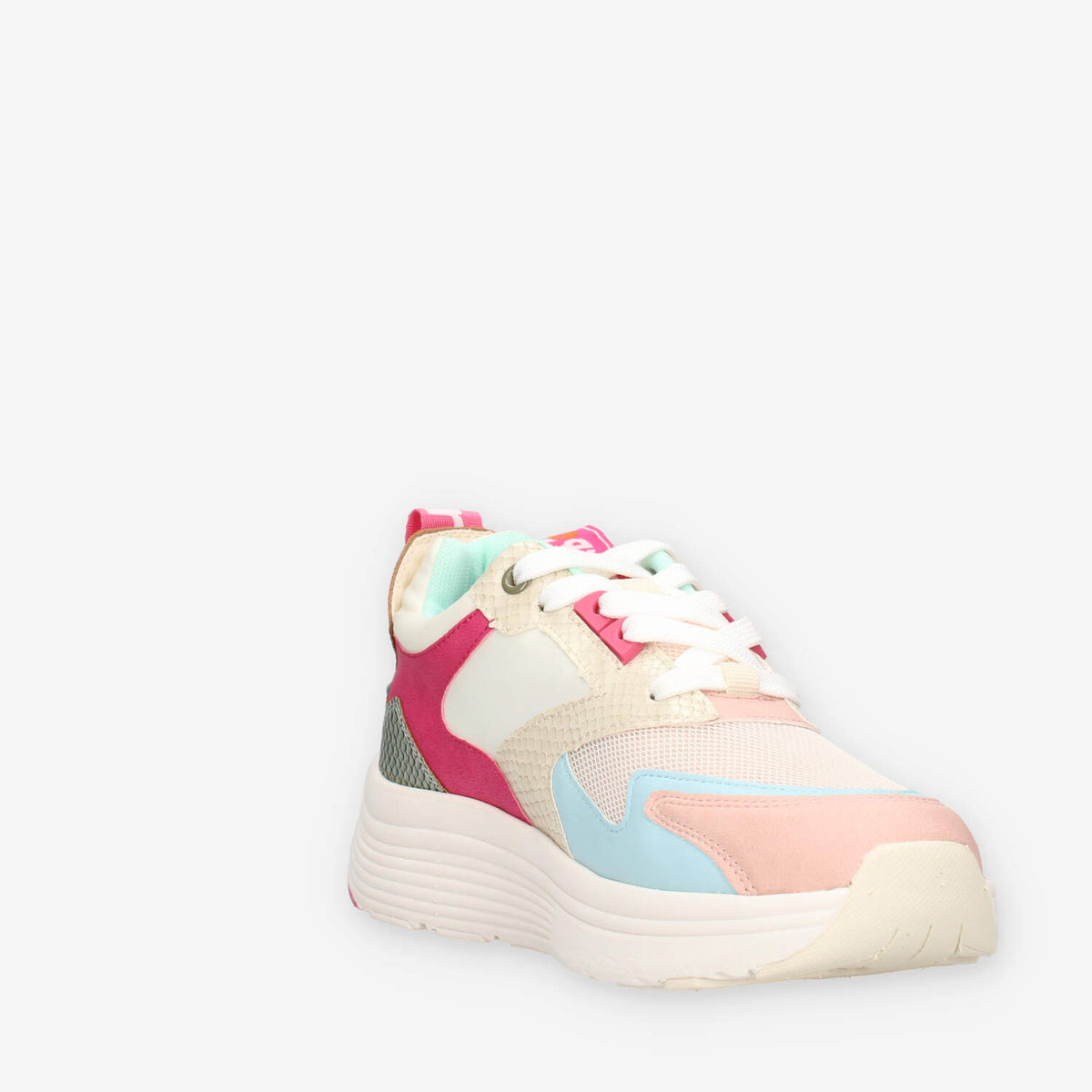 Refresh 172853-FUCSIA Sneakers fuxia multicolore da donna