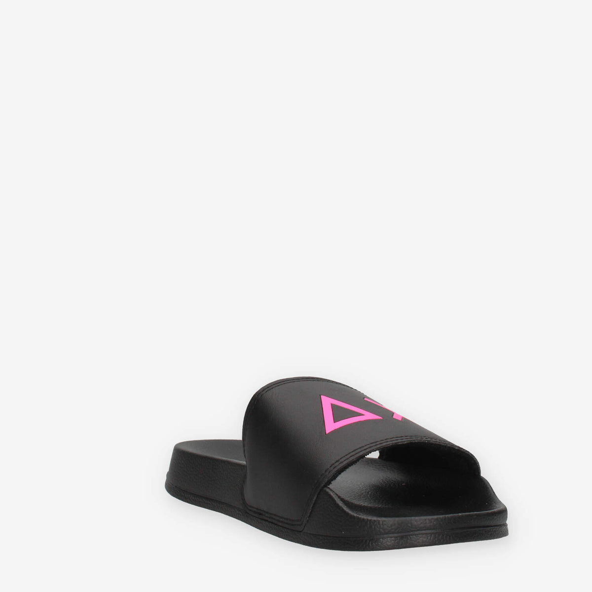 Sun 68 X36210-11NERO SLIPPERS LOGO Ciabatte nere da nonna