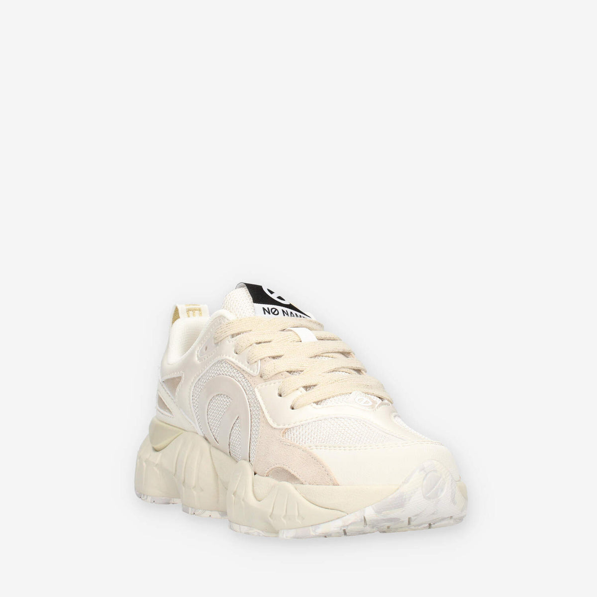 No Name PNVK-KD04-FS KRAZEE RUNNER W Sneakers beige da donna