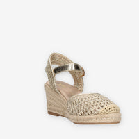 Xti Tentations 145296-ORO Espadrillas oro da donna