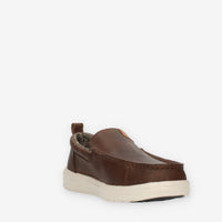 Hey Dude Wally grip moc craft leather brown