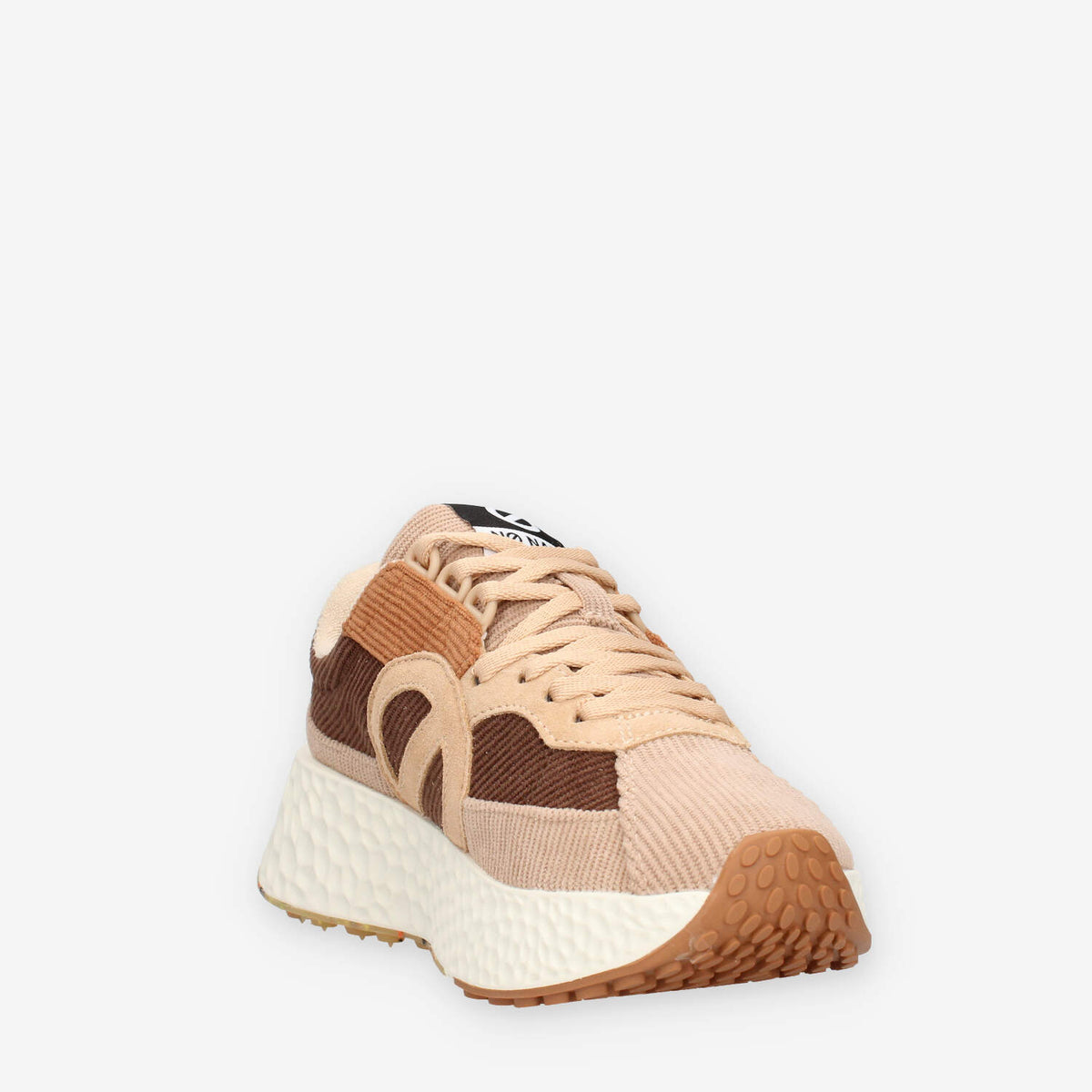 No Name KNVC-DD04-DN Carter Sneakers beige da donna