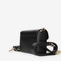 Marc Ellis FLAT BUBLE-BLACK / GOLD Borsa a tracolla nera e oro