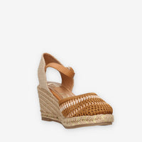 O-Joo OL61530A-026 GERI CROCHET Espadrillas marroni da donna