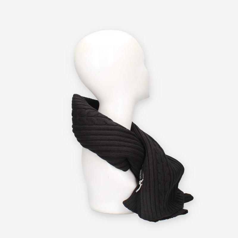 Guess AW5383-POL03-BLA KNITTED SCARF