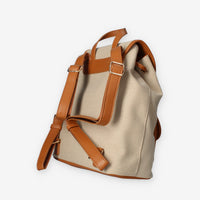 Vivienne D VFA247.CUOIO ZAINO CANVAS
