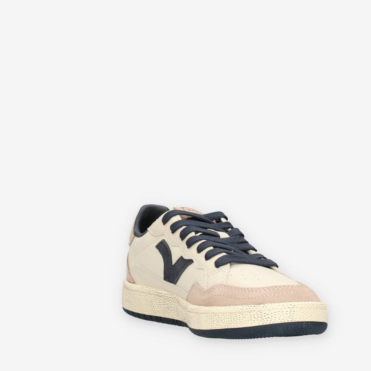 Victoria 8806112-MARINO Sneakers beige e blu da uomo