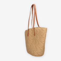 Vivienne D VBB287.BEIGE Borsa a spalla in paglia beige
