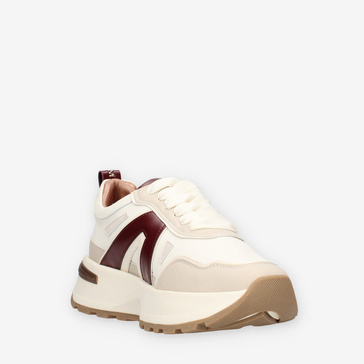 Alexander Smith ASBCLPW-2006-FBX LIVERPOOL WOMAN OFF WHITE BORDEAUX